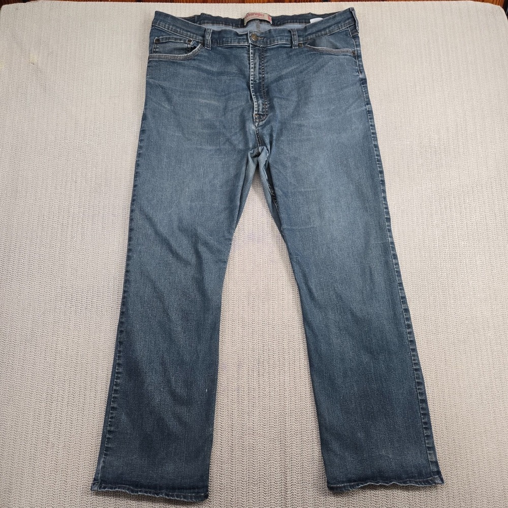 Vintage Wrangler Jeans Mens 40x30 Relaxed Fit Boot Cut Blue Denim Y2K